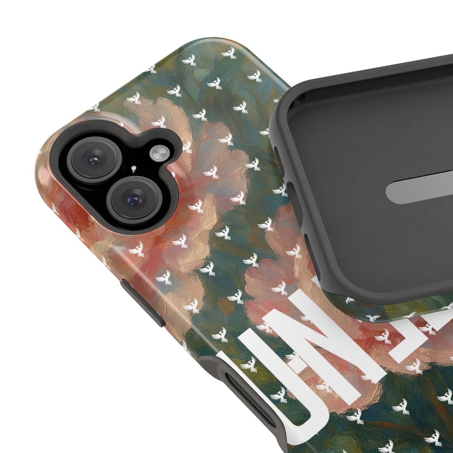 The Peonies Magnetic Impact-Resistant iPhone Case