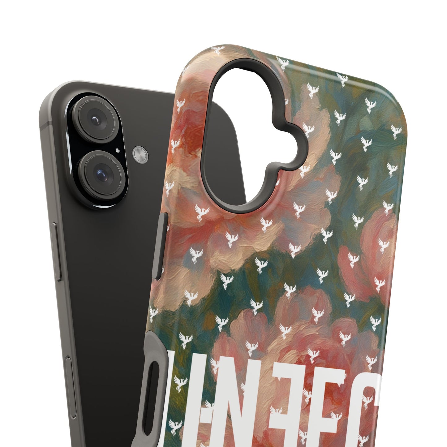 The Peonies Magnetic Impact-Resistant iPhone Case