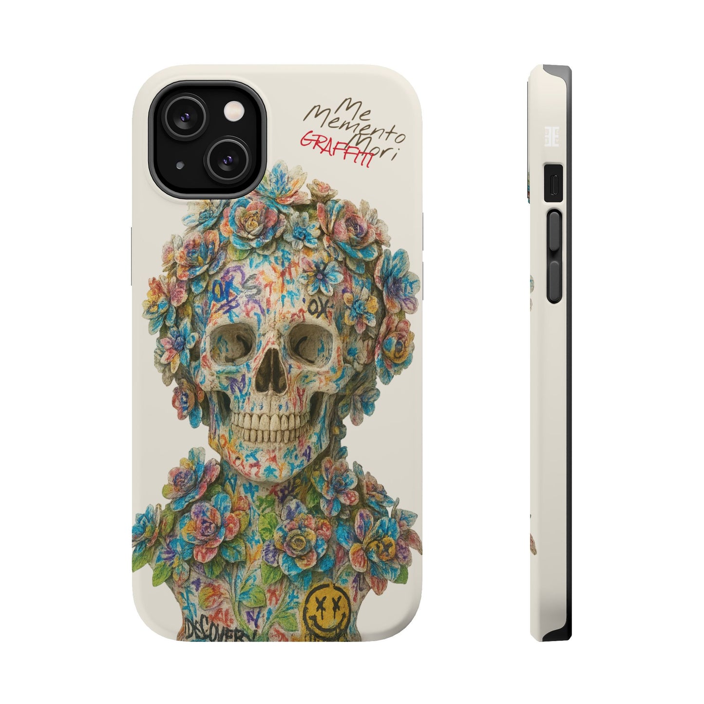 Me Memento Mori Graffiti Magnetic Impact-Resistant Cases