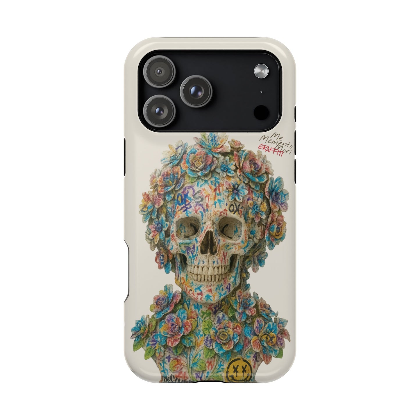 Me Memento Mori Graffiti Magnetic Impact-Resistant Cases