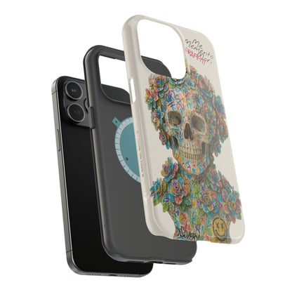 Me Memento Mori Graffiti Magnetic Impact-Resistant Cases