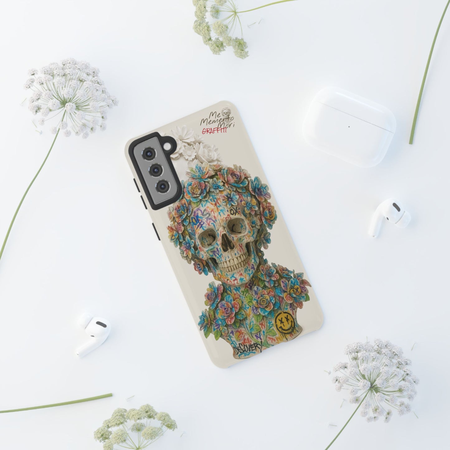 Me Memento Mori Graffiti Tough Cases