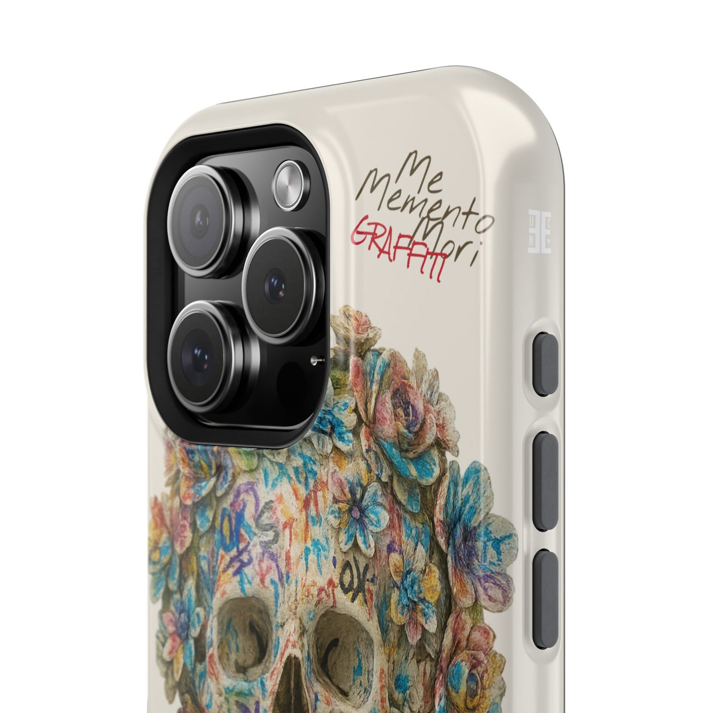 Me Memento Mori Graffiti Magnetic Impact-Resistant Cases