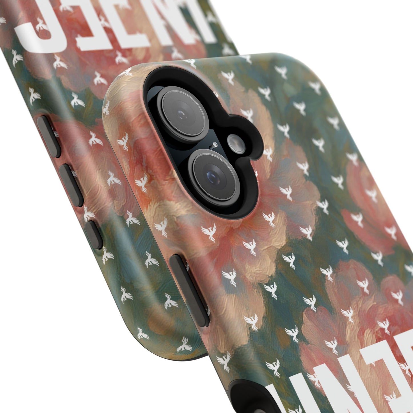 The Peonies Magnetic Impact-Resistant iPhone Case