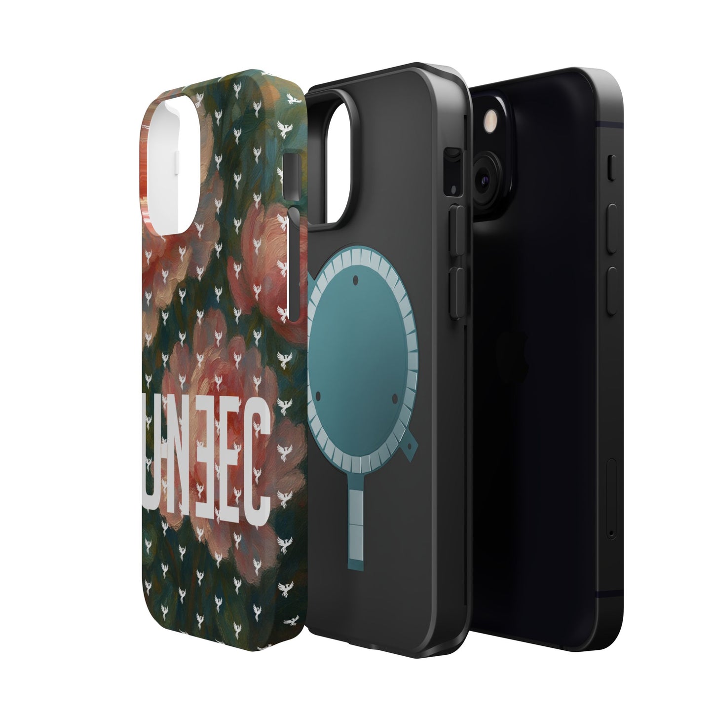 The Peonies Magnetic Impact-Resistant iPhone Case