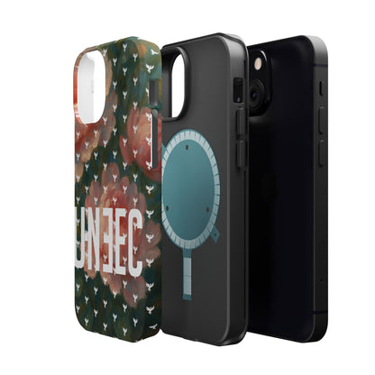 The Peonies Magnetic Impact-Resistant iPhone Case