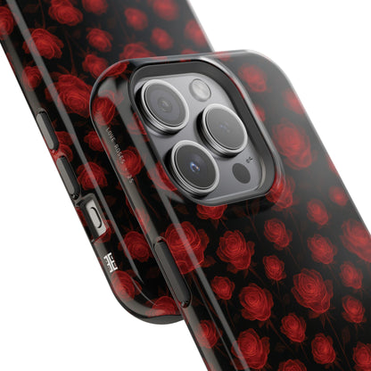 Love Roses Magnetic Impact-Resistant Cases