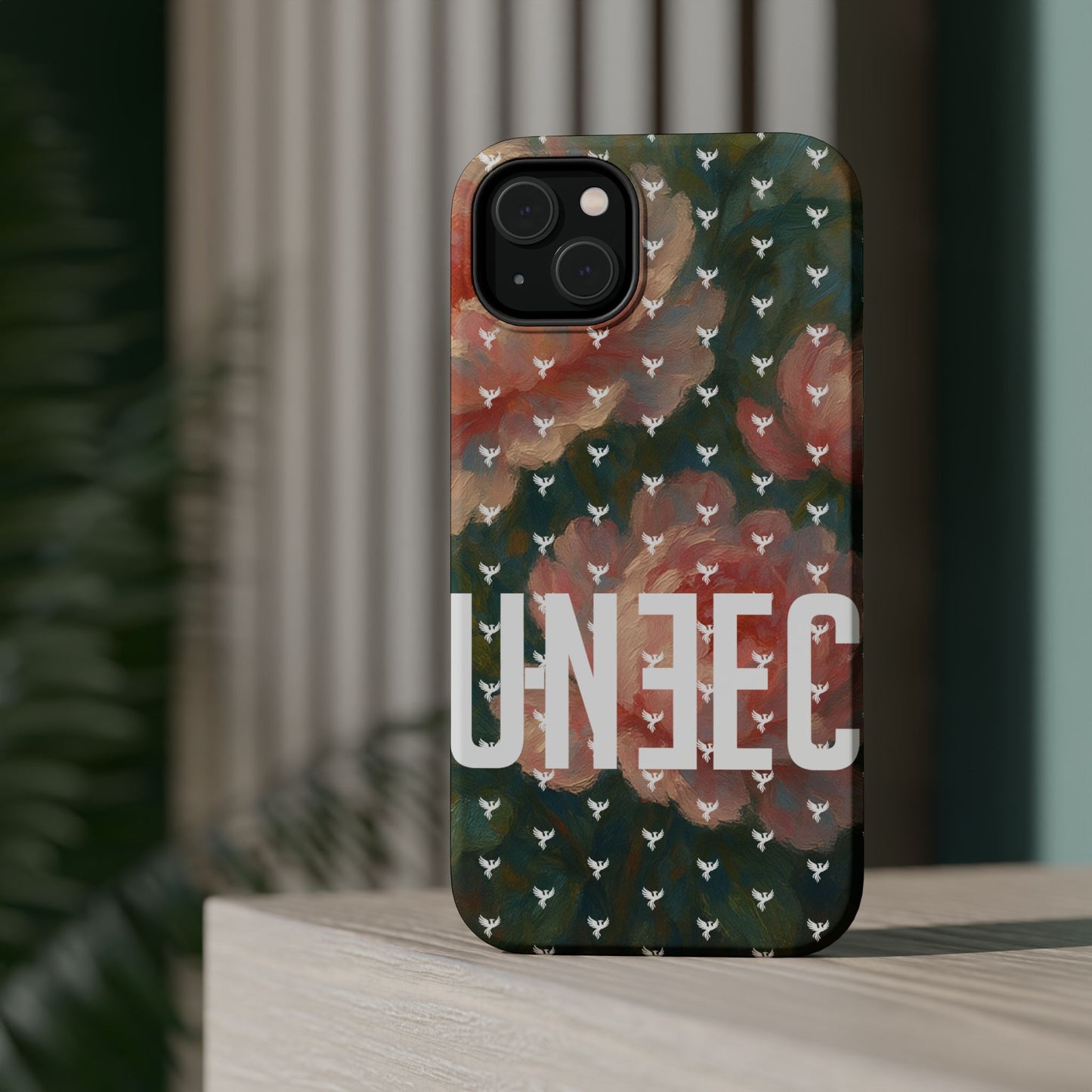 The Peonies Magnetic Impact-Resistant iPhone Case