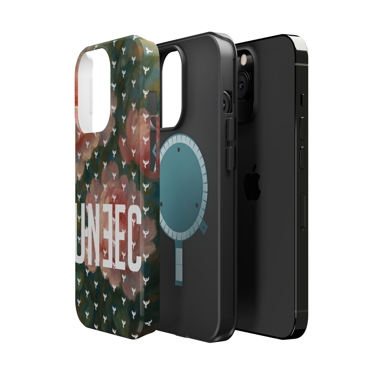 The Peonies Magnetic Impact-Resistant iPhone Case