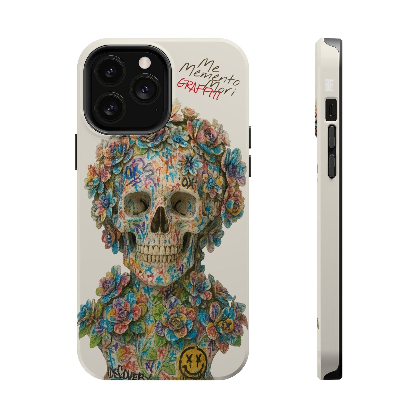 Me Memento Mori Graffiti Magnetic Impact-Resistant Cases