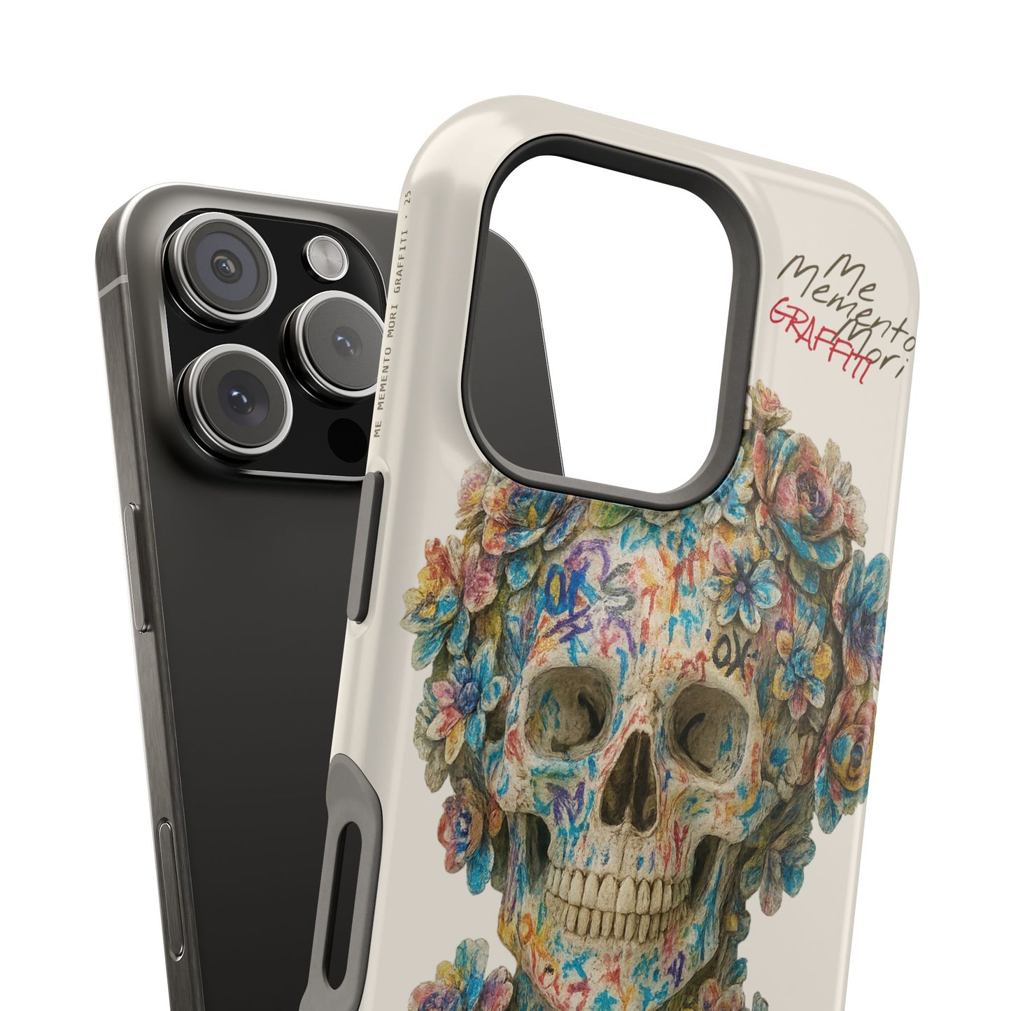 Me Memento Mori Graffiti Magnetic Impact-Resistant Cases