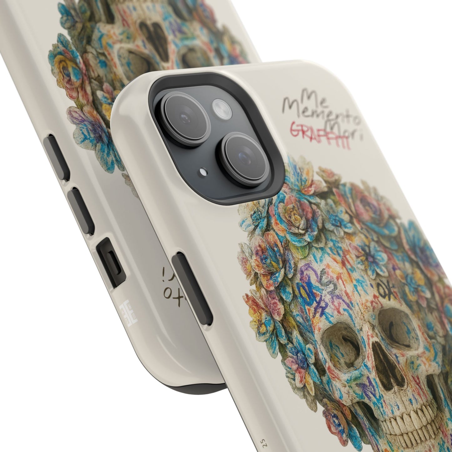 Me Memento Mori Graffiti Magnetic Impact-Resistant Cases