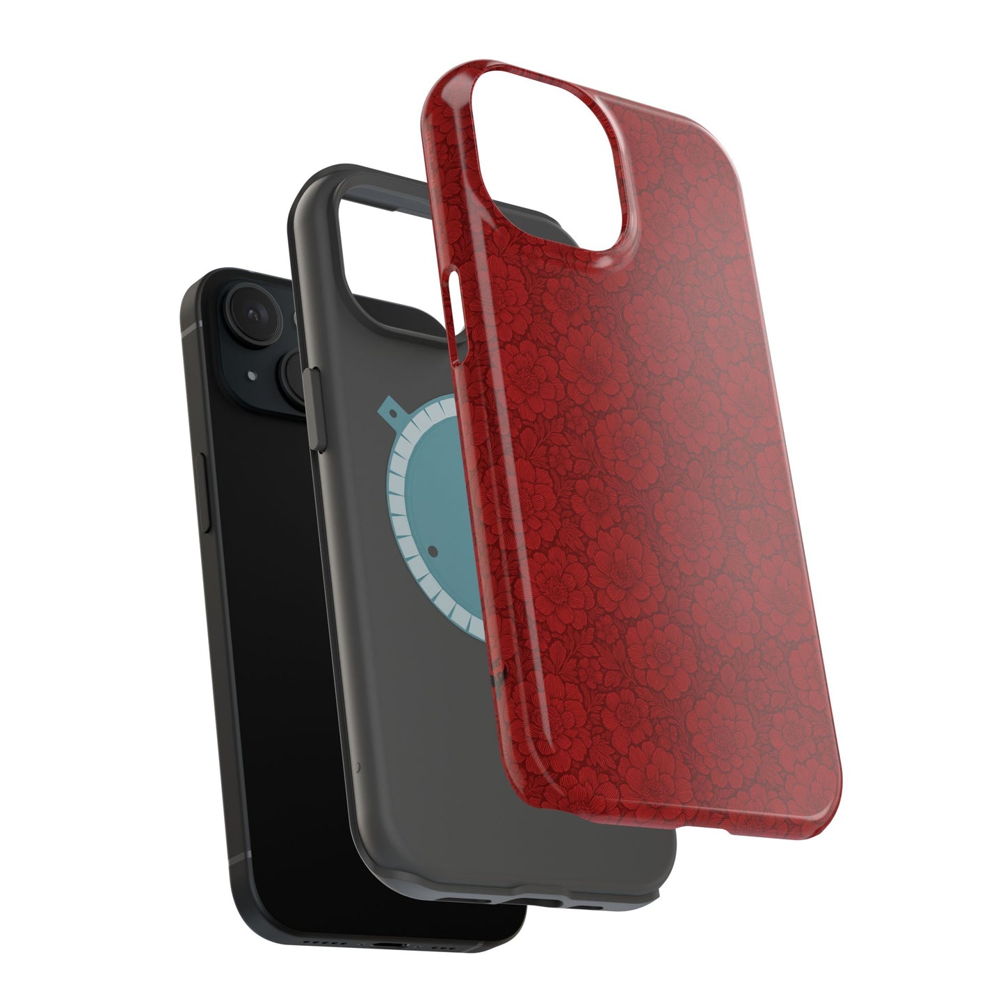 Scarlet Magnetic Impact-Resistant Cases