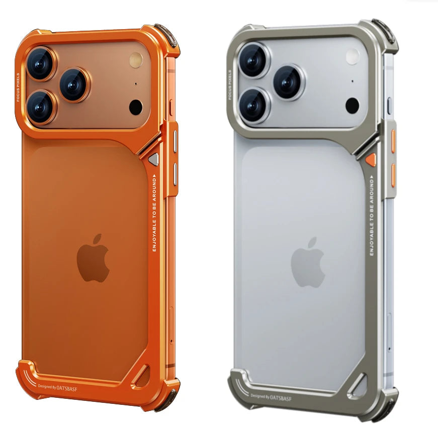 Eary 9-Shaped Frameless Case for iPhone 17 Pro and iPhone 17 Pro Max