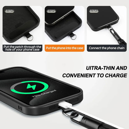 Universal Adjustable Mobile Phone Short Wrist Strap Lanyard with Self-locking Anti-drop