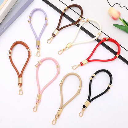 Adjustable PU Leather Keychain Pendant