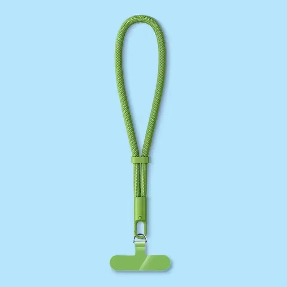 Universal Adjustable Mobile Phone Short Wrist Strap Lanyard with Self-locking Anti-drop