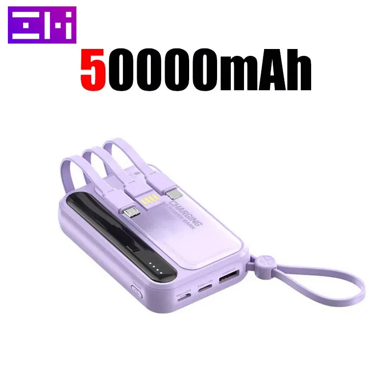 ZMI 4 In1 Power Bank - Large Capacity Built in Cables