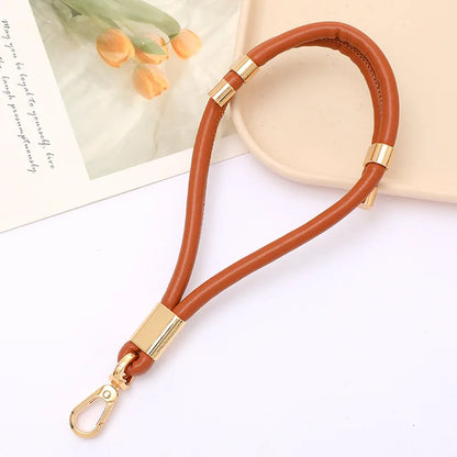 Adjustable PU Leather Keychain Pendant