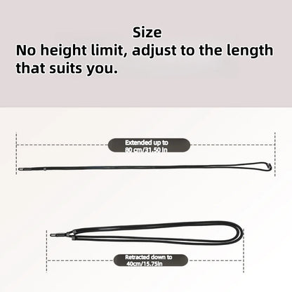Universal Adjustable Mobile Phone Short Wrist Strap Lanyard with Self-locking Anti-drop