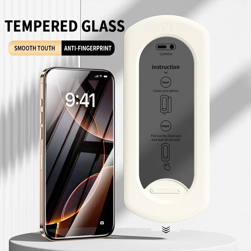 Tempered Film Screen Protector For iPhone - 2PCS