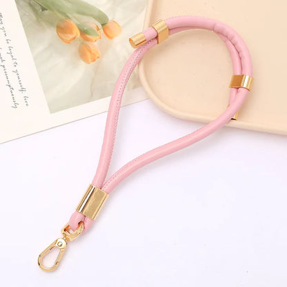 Adjustable PU Leather Keychain Pendant