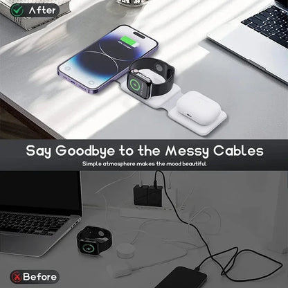 3 in 1 Desktop Wireless Charger