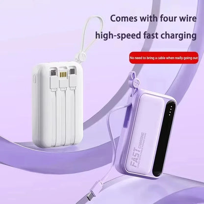 ZMI 4 In1 Power Bank - Large Capacity Built in Cables