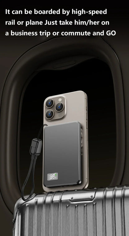 ONEPLUS Magnetic Portable Wireless PowerBank for iPhone and Samsung