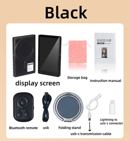 Phone Selfie Wireless Monitor • Magnetic Mount Vlog