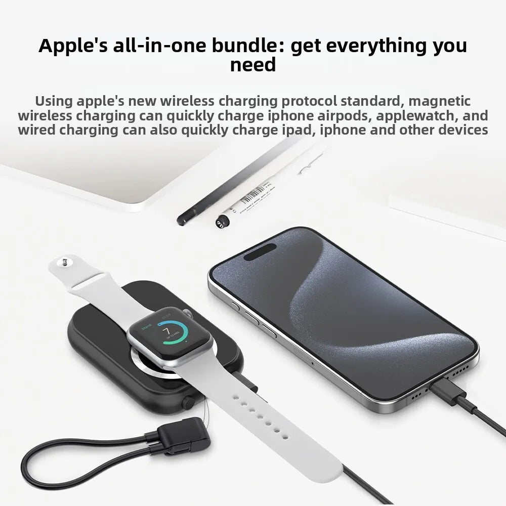 Xilecaly Wireless Magnetic Power Bank - 20W, 10000mAh Battery Capacity