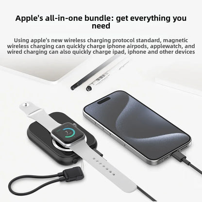 Xilecaly Wireless Magnetic Power Bank - 20W, 10000mAh Battery Capacity