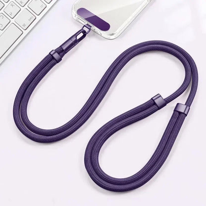 Universal Adjustable Mobile Phone Short Wrist Strap Lanyard with Self-locking Anti-drop