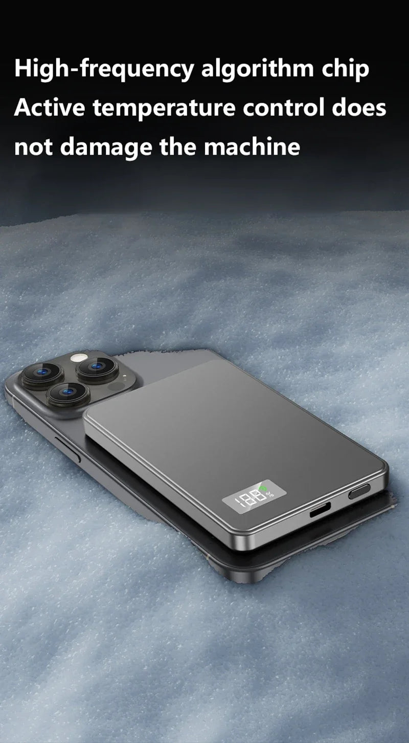 ONEPLUS Magnetic Portable Wireless PowerBank for iPhone and Samsung