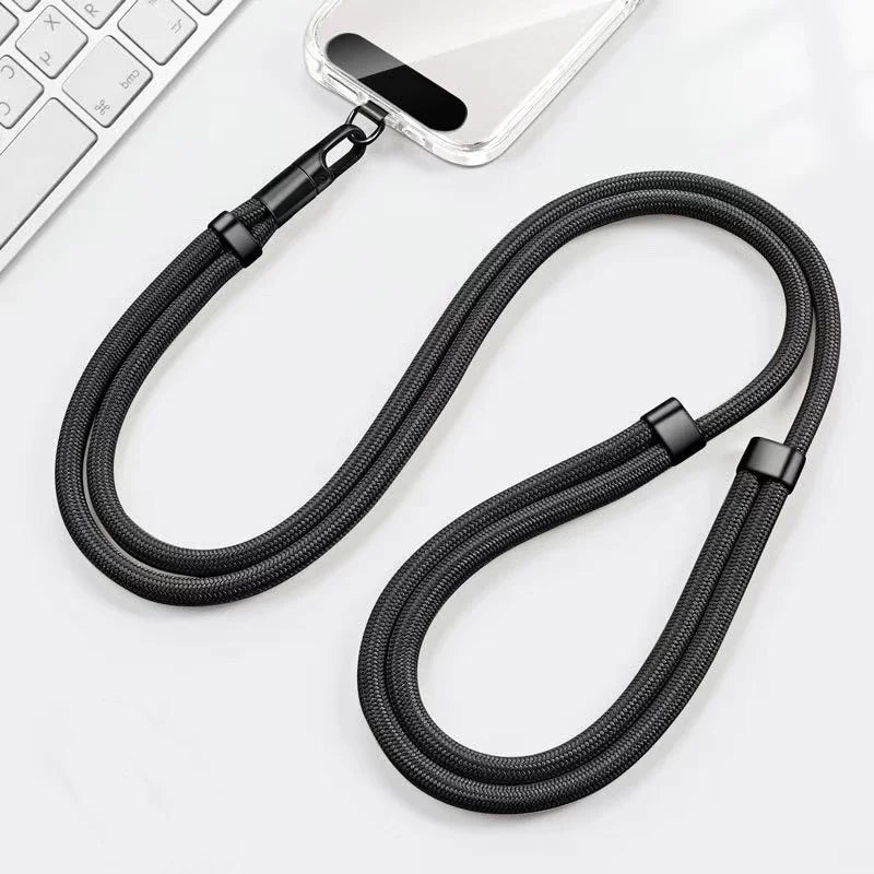 Universal Adjustable Mobile Phone Short Wrist Strap Lanyard with Self-locking Anti-drop