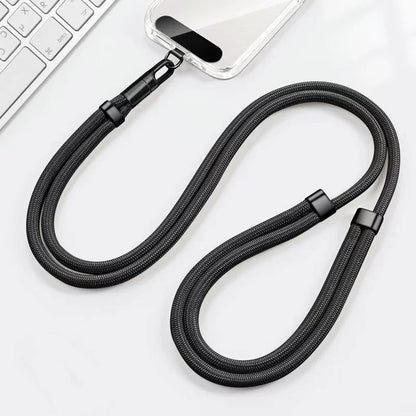 Universal Adjustable Mobile Phone Short Wrist Strap Lanyard with Self-locking Anti-drop