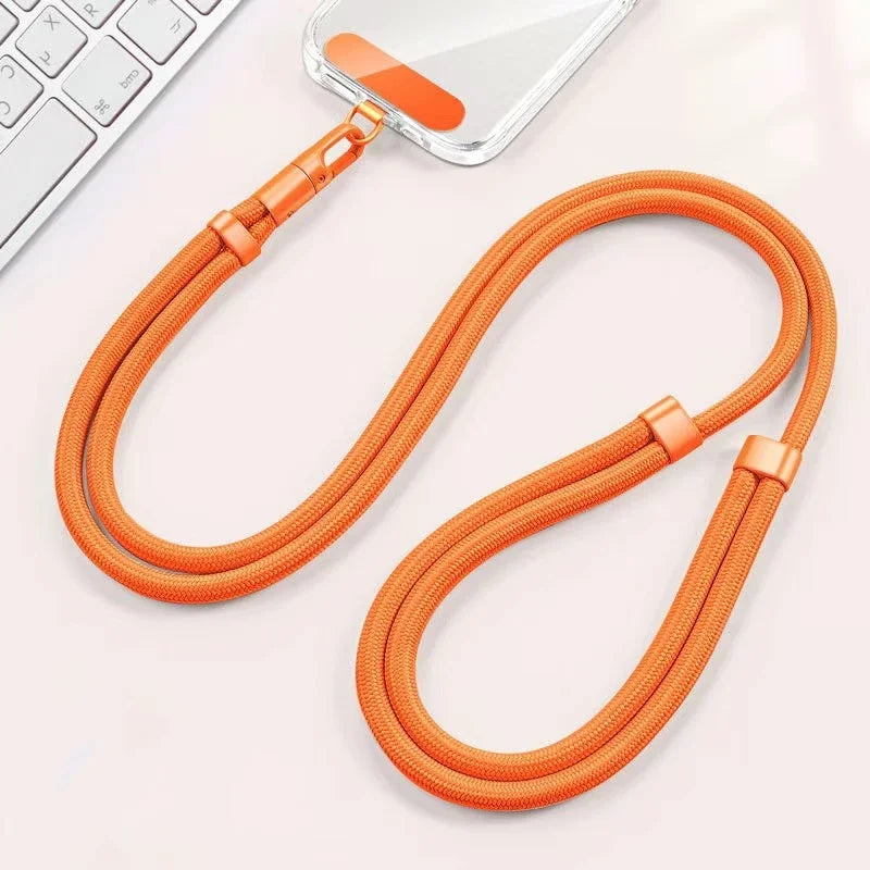 Universal Adjustable Mobile Phone Short Wrist Strap Lanyard with Self-locking Anti-drop