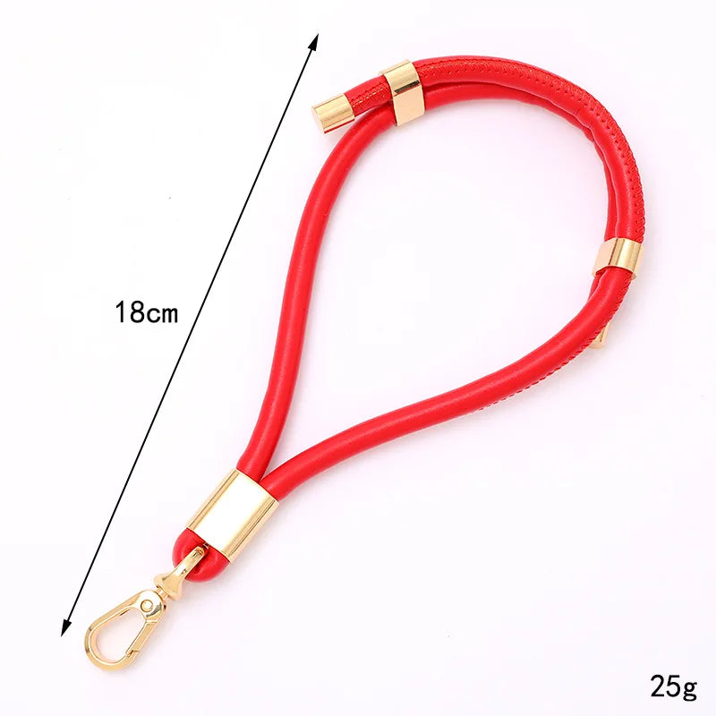 Adjustable PU Leather Keychain Pendant