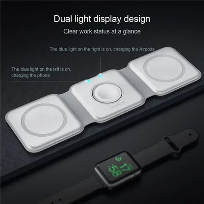 3 in 1 Desktop Wireless Charger