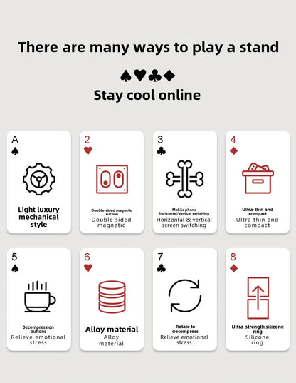 Double-sided Magnetic • 360° Holder/Ring