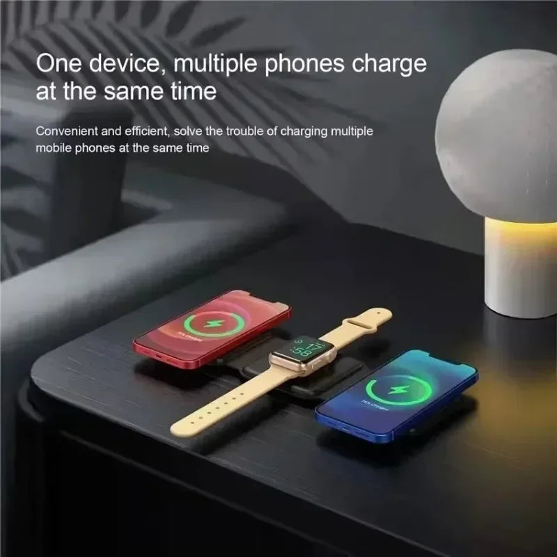 3 in 1 Desktop Wireless Charger